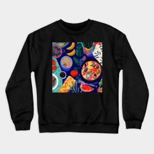 Lunch with friends Crewneck Sweatshirt